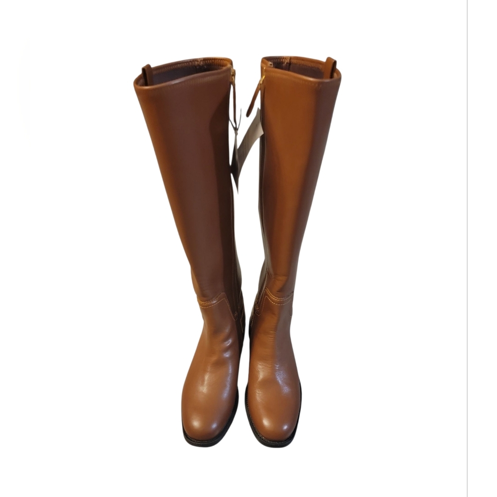 Franco Sarto Brown Ankle Boots